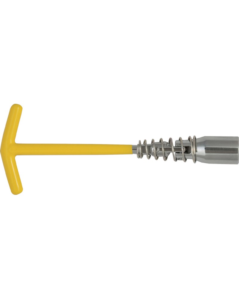 CHIAVE A T PER CANDELE MAURER DA 21MM A DOPPIO SNODO