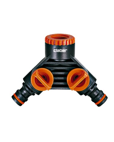 CLABER PRESA RUBINETTO 2 VIE ART. 8599