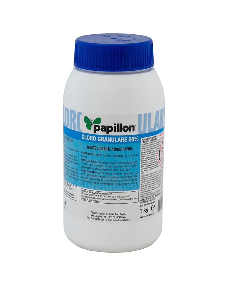CLORO GRANULARE PAPILLON 56% KG.1