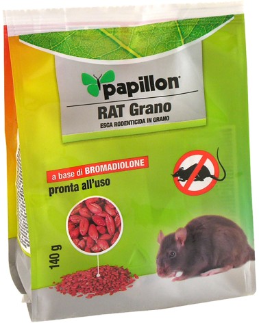 ESCA TOPICIDA BROMADIOLONE GRANO ROSSO GR.140