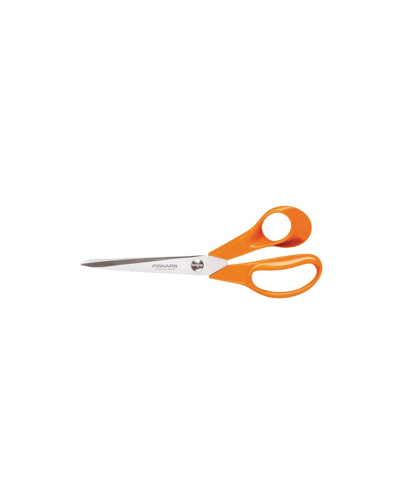 Fiskars S90 forbice universale 21 cm. Con manico arancione Fiskars Classic.
