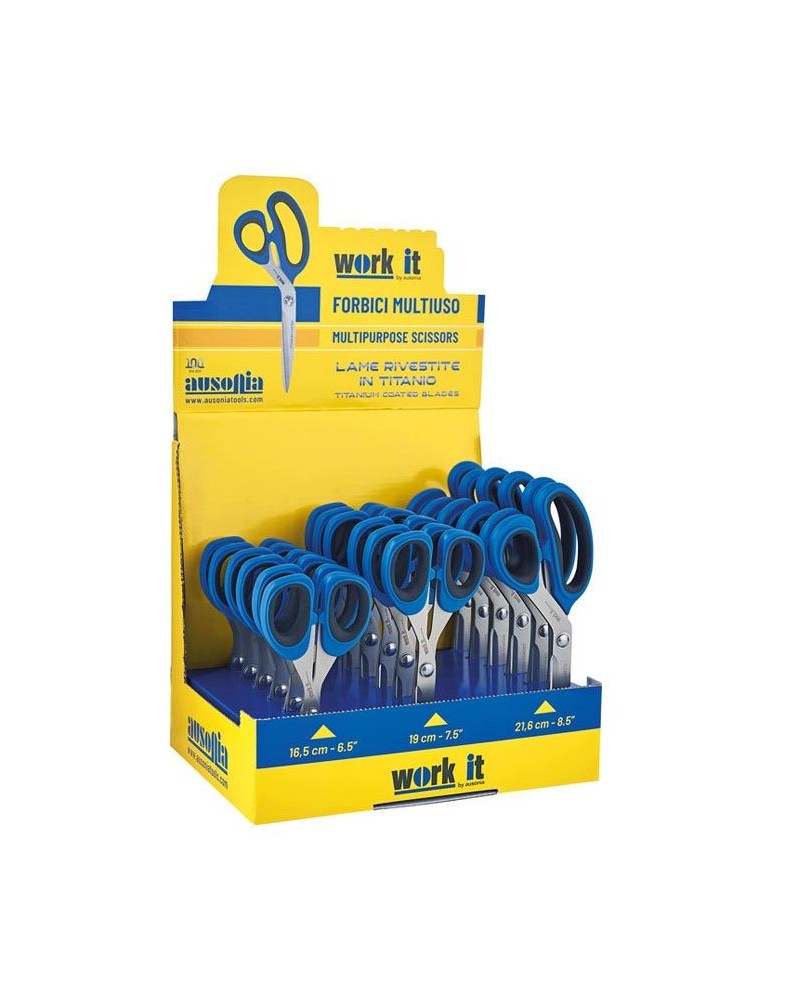 FORBICE MULTIUSO 19CM IN TITANIO AUSONIA