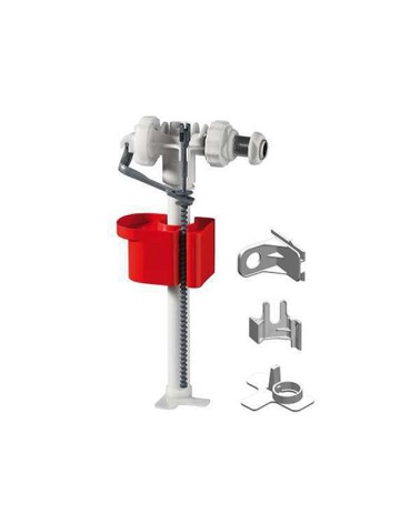 Galleggiante Nanotek adatto per cassette ad incasso completo di adattatori GEBERIT e PUCCI. Silenziatore acustico incorporato.