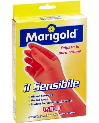 Guanto in lattice TAGLIA S 6 1/2 MARIGOLD IL SENSIBILE