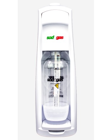 KIT GASATORE SODAGAS BIANCO MODELLO BOLLICINO