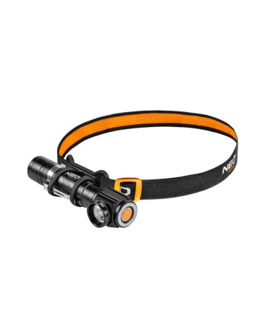 LAMPADA FRONTALE RICARICABILE USB 800 LM CREE XML-T6 LED MARCA: NEO TOOLS Un proiettore NEO molto potente (800 lumen) è dotato d