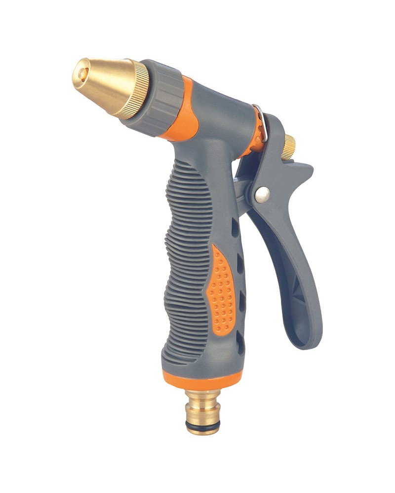 LANCIA A PISTOLA IN METALLO GETTO REGOLABILE PAPILLON