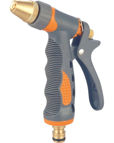 LANCIA A PISTOLA IN METALLO GETTO REGOLABILE PAPILLON