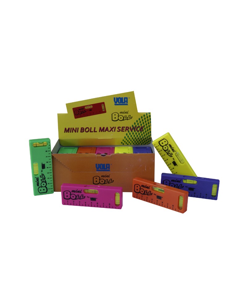 LIVELLA IN PLASTICA ABS 10CM