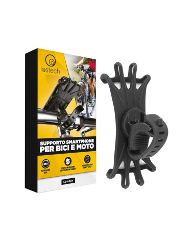 Lostech LS-A004 supporto smartphone in silicone elastico per bici e moto.