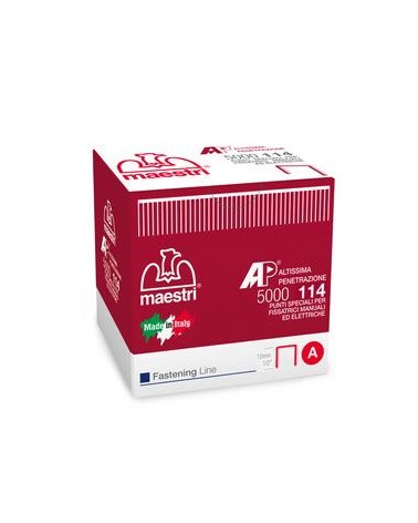 MAESTRI PUNTI SPILLATRICE ART. 114 AP DA 5000 PZ