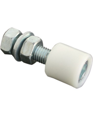 Oliva MM25X30 superiore di guida cilindrica in nylon COMUNELLO con vite e 2 dadi zincati. ART.243