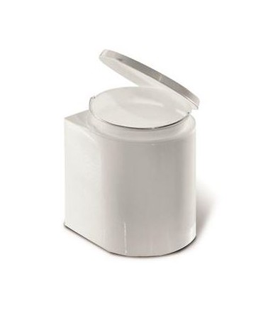 PATTUMIERA PENSILE BIANCA 28x28cm GIGANPLAST ART. 4180