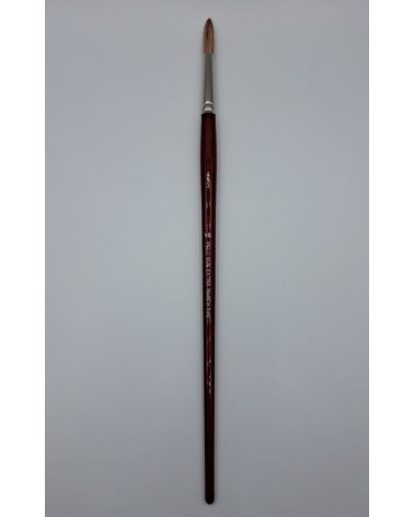 PENNELLO PELO BUE PUNTA TONDA CON MANICO IN LEGNO N.16 ART.500