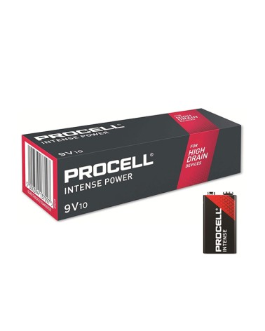 PILA PROCELL TRANSISTOR 9V 10 PEZZI