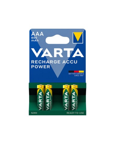 PILA VARTA RICARICABILE  MINISTILO PZ.4 R2U AAA