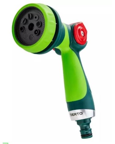 PISTOLA A SPRUZZO CON 6 REGOLAZIONI DEL FLUSSO UGELLO ATOMIZZATORE  ART. 15G714 VERTO