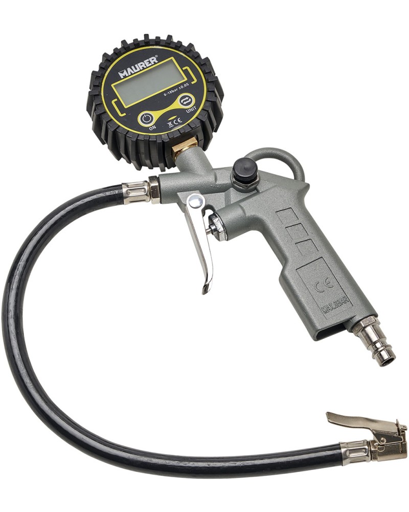 PISTOLA GONFIAGGIO C/MAN.DIGITALE ATT.RAPIDO