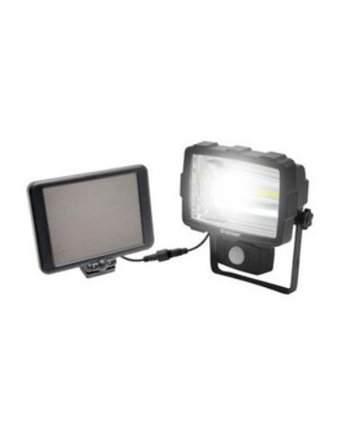 PROIETTORE LED 10W 1600LM C/SENS A CARICA SOLARE