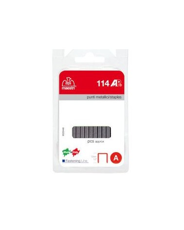 PUNTI SPILLATRICE MAESTRI BLISTER ART. 114 AP 720 PZ