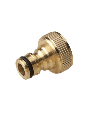 Raccordo adattatore rubinetto 3/4. Compatibile con i sistemi in plastica.