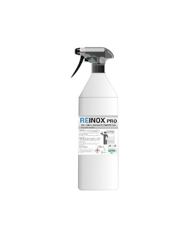 REINOX PRO PULITORE / LUCIDANTE / PROTETTIVO PER ACCIAIO INOX LUCIDO O SATINATO LT1