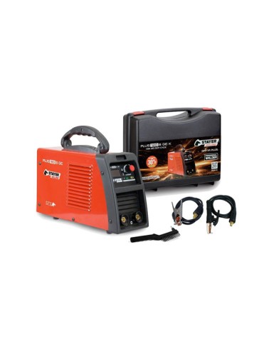 Saldatrice ad inverter SUPER PLUS 120 GE K. 120 Ampere al 100%. Elettrodi saldabili: rutili, inox, ghisa fino al diametro 3,25 e