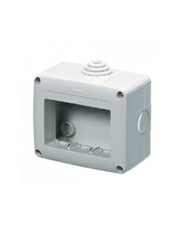 Scatola portafrutto CONTENITORE 3 POSTI ORIZZONTALE GEWISS 27003. MM99x82x55