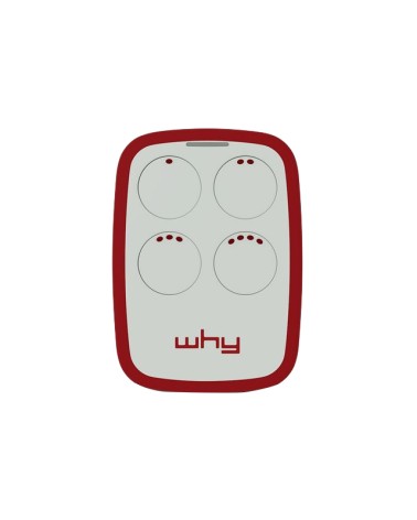 Sice radiocomando WHY EVO NEW 4 tasti, multifrequenza. Duplicazione con autoapprendimento. Può duplicare sia radiocomandi a codi