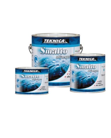 SMALTO ALL’ACQUA BIANCO OPACO 750ML HACCP A+ TEKNICA ART. TK17-4304