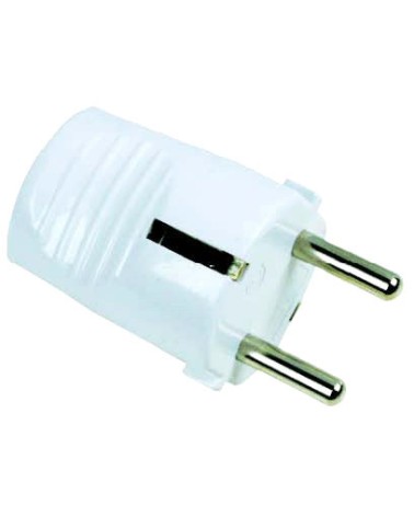 Spina mobile MAURER per uso civile - 2P+T 16A  Schuko