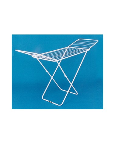 STENDIBIANCHERIA A CAVALLETTO JOLLY/GIMI ACCIAIO VERNICIATO BIANCO