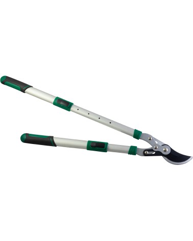 Tagliarami PAPILLON a taglio passante a cricco - lame SK-5 easy cut - manici telescopici in alluminio con pulsante di blocco - i