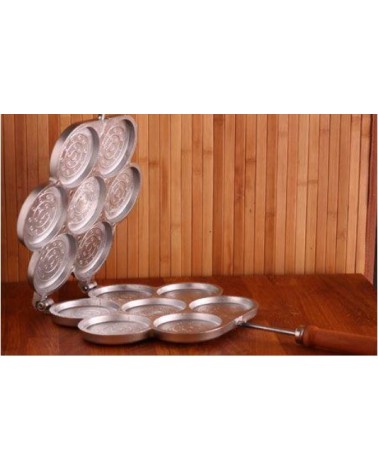 TIGELLIERA IN ALLUMINIO 7 FORI DA 8,5CM MODELLO MODENESE