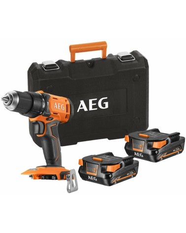 Trapano a percussione AEG mod. BSB18G4-402C - 18V / 2x4,0 Ah al litio