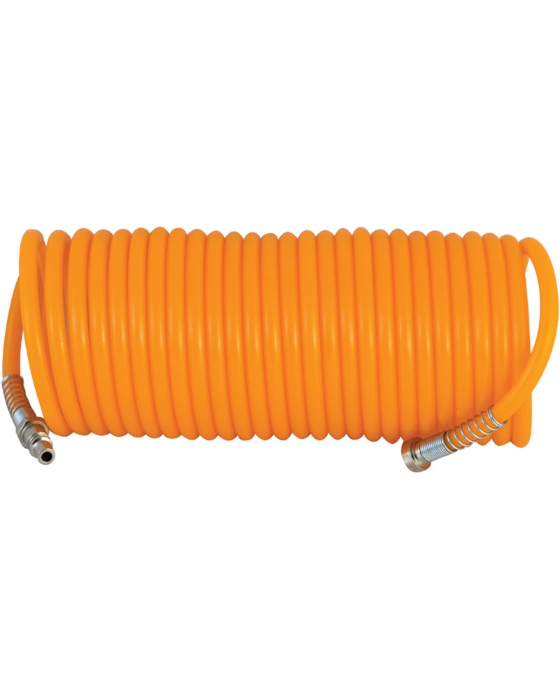 Tubo a spirale 15mt per aria compressa diam. 6x8 mm