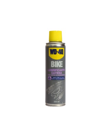 WD-40 lubrificante catena 250ML per tutte le condizioni al PTFE. Questa formula al ptfe fornisce un\'eccellente lubrificazione s