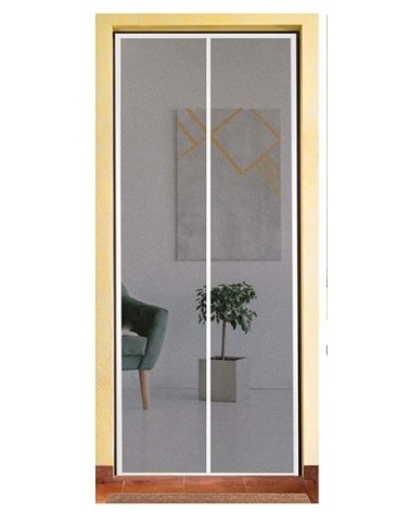 ZANZARIERA PLUS MAGNETICA CON TELAIO CM150X250 BIANCA RIDUCIBILE