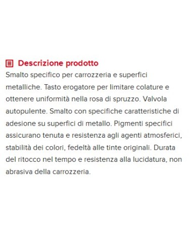 SMALTO METALLI ALLUM RUOTE