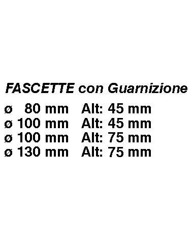 FASCETTA C/GUAR SILIC  diametro 80