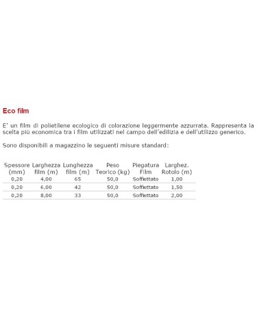 FOGLIA ECOFILM 0,20  400  