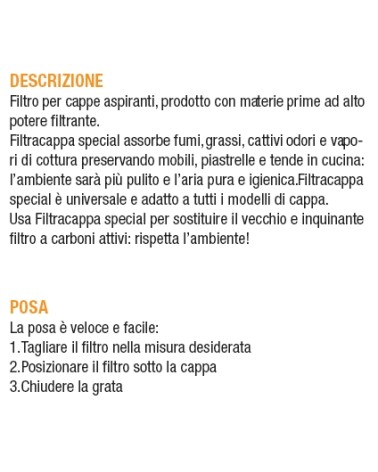 FILTRACAPPA CARBONI  75x40