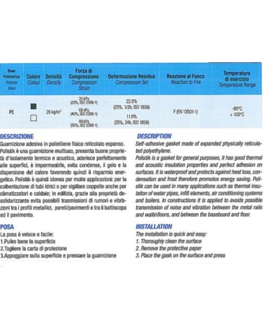 POLISTIK GUARN MM50x3x5 MT