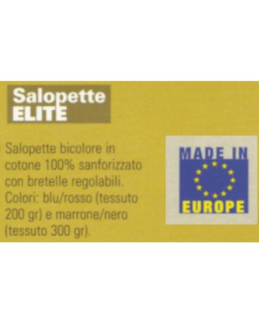 SALOPETTE ELITE M/N TG.  M
