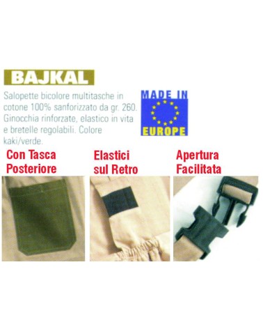 SALOPETTE BAJKAL BIC T.  M