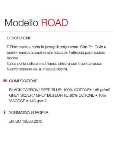 T-SHIRT SLIM FIT ARAN TG S