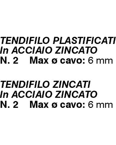 TENDIF PLAS N.2 diametro 17 IMPORT