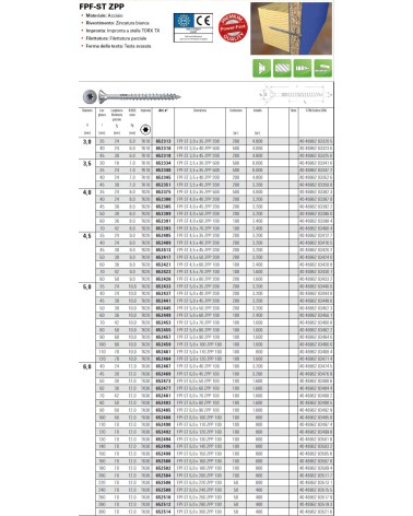 VITE TRAVI LAMEL 6x80  100