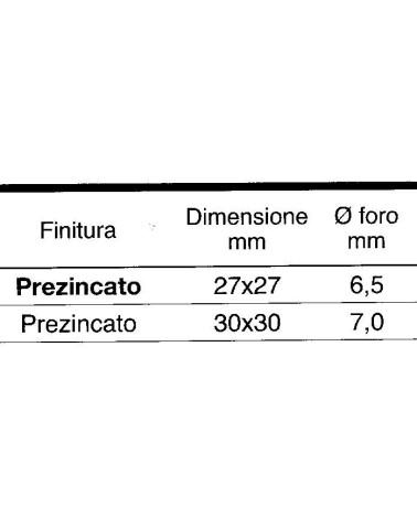 ROND. ROMB.ZINC.30/30 P100