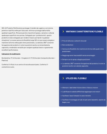 LUBRIF WD-40 FLEXIBLE 400M